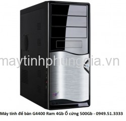 Máy tính để bàn G4400 Ram 4Gb Ổ cứng 500Gb