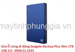 Sửa Ổ cứng di động Seagate Backup Plus Slim 1TB USB 3.0