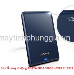 Sửa Ổ cứng di động ADATA SH14 500GB