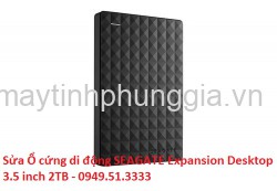 Sửa Ổ cứng di động SEAGATE Expansion Desktop 3.5 inch 2TB