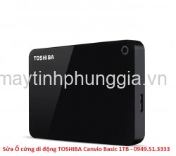 Sửa Ổ cứng di động TOSHIBA Canvio Basic 1TB