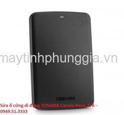 Sửa ổ cứng di động TOSHIBA Canvio Basic 2TB