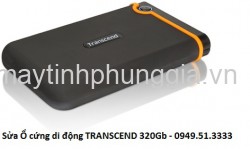 Sửa Ổ cứng di động TRANSCEND 320Gb