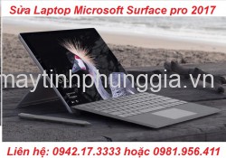 Sửa Laptop Microsoft Surface pro 2017