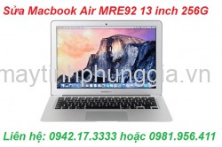 Sửa Laptop Macbook Air MRE92 13 inch 256G