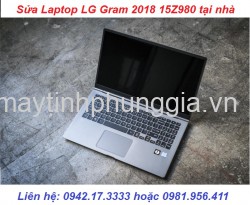 Sửa Laptop LG Gram 2018 15Z980 Core i5-8250U