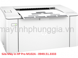 Sửa Máy in HP Pro M102A