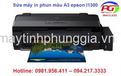 Sửa máy in phun màu A3 epson l1300