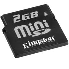 Sửa Thẻ nhớ Kingston SD Mini 2GB