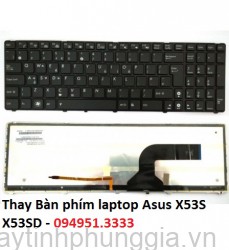 Thay Bàn phím laptop Asus X53S X53SD X53SM X53SJ X53SG