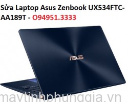 Sửa Laptop Asus Zenbook UX534FTC-AA189T Core i7-10510U