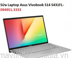 Sửa Laptop Asus Vivobook S14 S431FL-EB145T Core i5-8265U