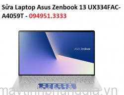 Sửa Laptop Asus Zenbook 13 UX334FAC-A4059T Core i5-10210U