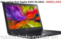 Sửa Laptop Acer Aspire A315-54-34U1 Core i3-10110U