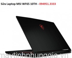 Sửa Laptop MSI WF65 10TH Core i7-10750H