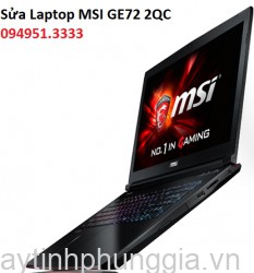Sửa Laptop MSI GE72 2QC Core i7-5700HQ