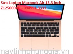 Sửa Laptop Macbook Air 13.3 inch Z1250004D, Ổ cứng 512GB SSD