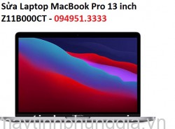 Sửa Laptop MacBook Pro 13 inch Z11B000CT, Ổ cứng 256GB SSD