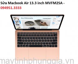 Sửa Laptop Macbook Air 13.3 inch MVFM2SA, Ổ cứng 128GB SSD