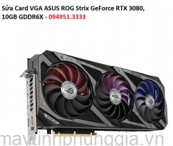 Sửa Card VGA ASUS ROG Strix GeForce RTX 3080, 10GB GDDR6X