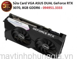 Sửa Card VGA ASUS DUAL GeForce RTX 3070, 8GB GDDR6