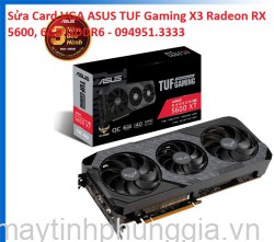 Sửa Card VGA ASUS TUF Gaming X3 Radeon RX 5600, 6GB GDDR6