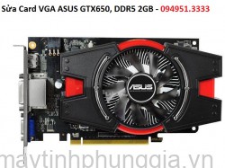 Sửa Card VGA ASUS GTX650, DDR5 2GB
