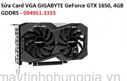 Sửa Card VGA GIGABYTE GeForce GTX 1650, 4GB GDDR5