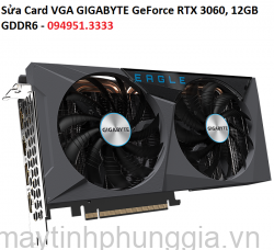 Sửa Card VGA GIGABYTE GeForce RTX 3060, 12GB GDDR6