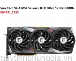 Sửa Card VGA MSI GeForce RTX 3060, 12GB GDDR6