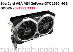 Sửa Card VGA MSI GeForce GTX 1650, 4GB GDDR6