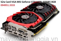 Sửa Card VGA MSI Geforce GTX 1070, GDDR5 8GB