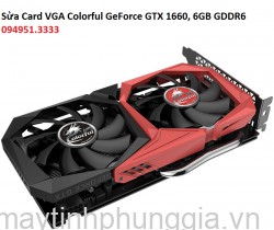 Sửa Card VGA Colorful GeForce GTX 1660, 6GB GDDR6