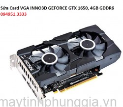 Sửa Card VGA INNO3D GEFORCE GTX 1650, 4GB GDDR6