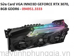 Sửa Card VGA INNO3D GEFORCE RTX 3070, 8GB GDDR6