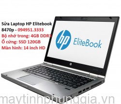 Sửa Laptop HP Elitebook 8470p, Màn hình 14 inch HD