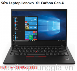 Sửa Laptop Lenovo Thinkpad X1 Carbon Gen 4, màn hình 14 inch cũ