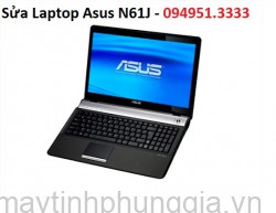 Sửa Laptop Asus N61J, màn hình 16 inch cũ