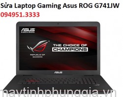 Sửa Laptop Gaming Asus ROG G741JW, màn hình 17.3 inch cũ