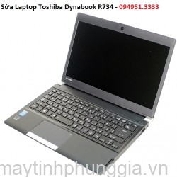 Sửa Laptop Toshiba Dynabook R734, màn hình 13.3 inch cũ