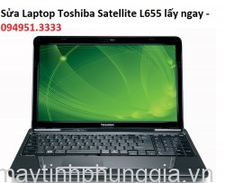 Sửa Laptop Toshiba Satellite L655, màn hình 15.6 inch cũ