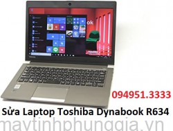 Sửa Laptop Toshiba Dynabook R634, màn hình 13.3 inch cũ
