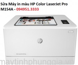 Sửa Máy in màu HP Color LaserJet Pro M154A