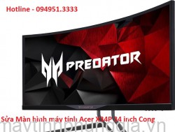 Sửa Màn hình máy tính Acer X34P 34 inch Cong 120Hz