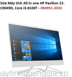 Sửa Máy tính All in one HP Pavilion 22-C0049D, Core i3-8100T