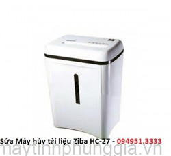 Sửa Máy hủy tài liệu Ziba HC-27