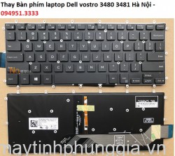 Thay Bàn phím laptop Dell vostro 3480 3481
