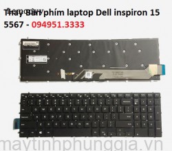 Thay Bàn phím laptop Dell inspiron 15 5567