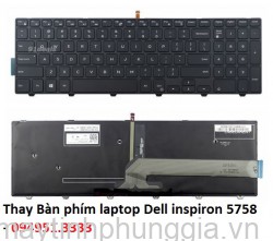 Thay Bàn phím laptop Dell inspiron 5758