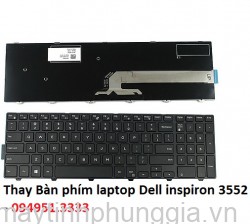 Thay Bàn phím laptop Dell inspiron 3552